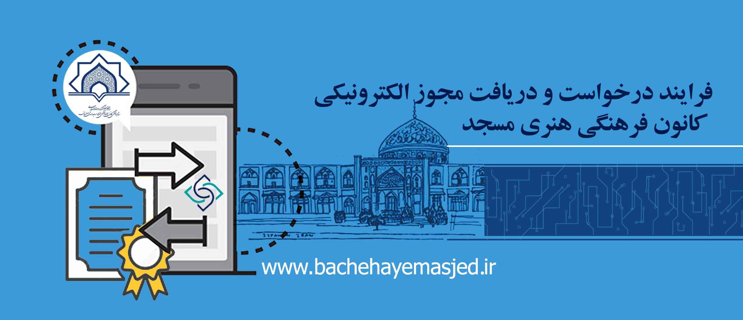 فرایند جدید درخواست و دریافت مجوز الکترونیکی